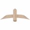 Ekena Millwork Bellingham Smooth Timber Gable Bracket, Douglas Fir, 48"W x 18"H x 5 1/2"D x 5 1/2"F, 9/12 Pitch GBW048X18X0606BEL00SDF - alternate 1